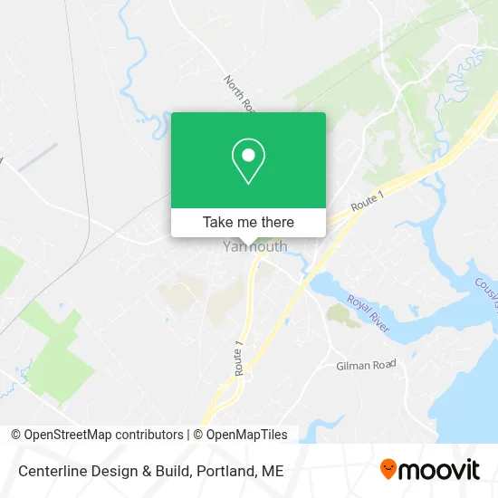 Centerline Design & Build map