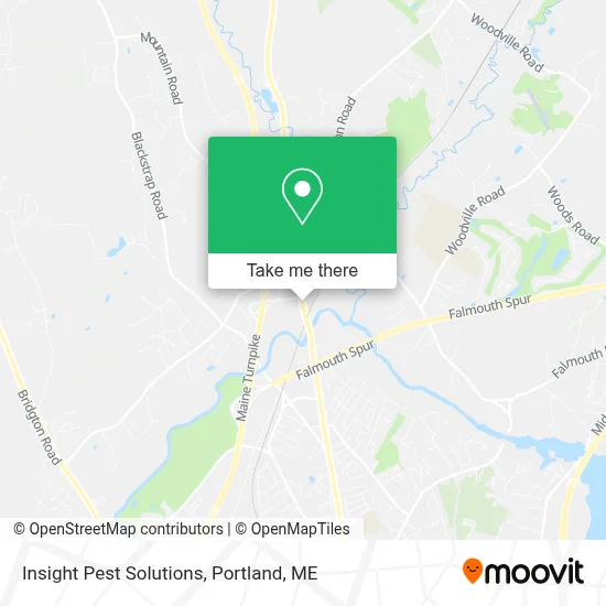 Insight Pest Solutions map