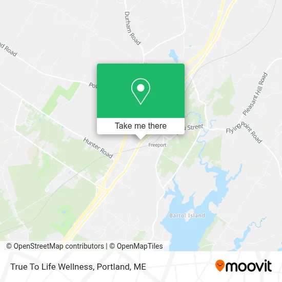 True To Life Wellness map