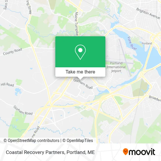 Coastal Recovery Partners map