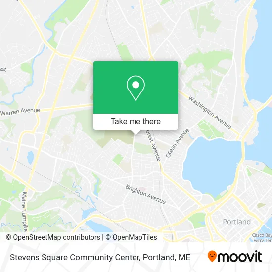 Stevens Square Community Center map