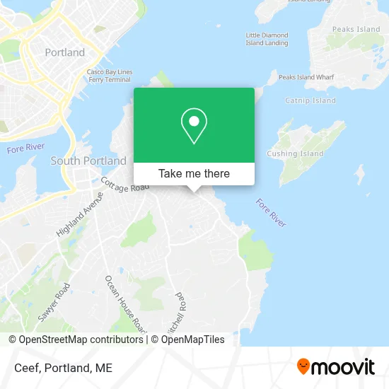 Ceef map