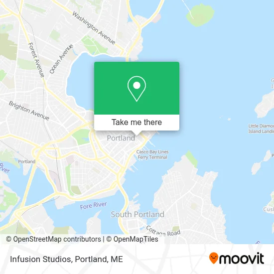 Infusion Studios map