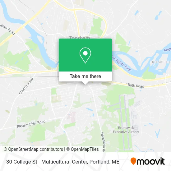 30 College St - Multicultural Center map
