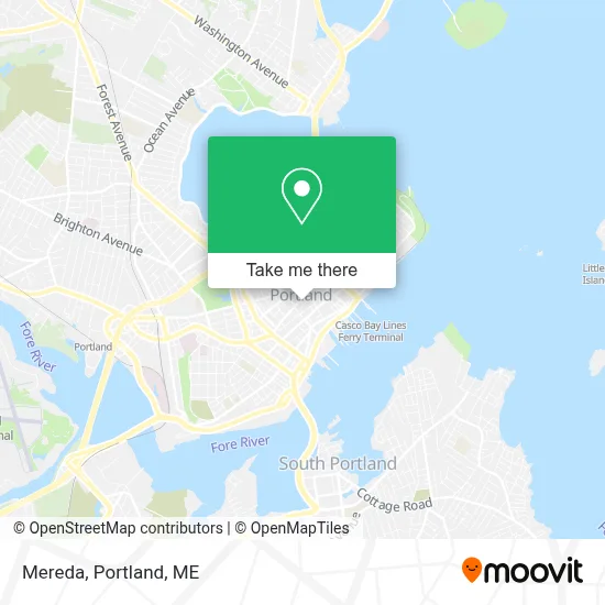 Mereda map