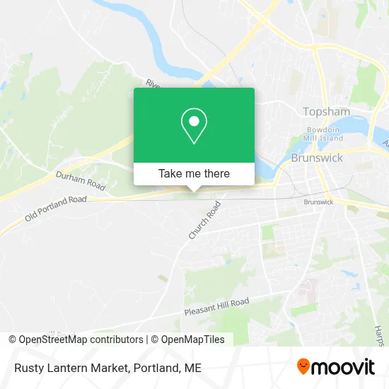 Rusty Lantern Market map