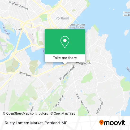 Rusty Lantern Market map