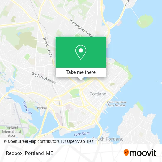 Redbox map