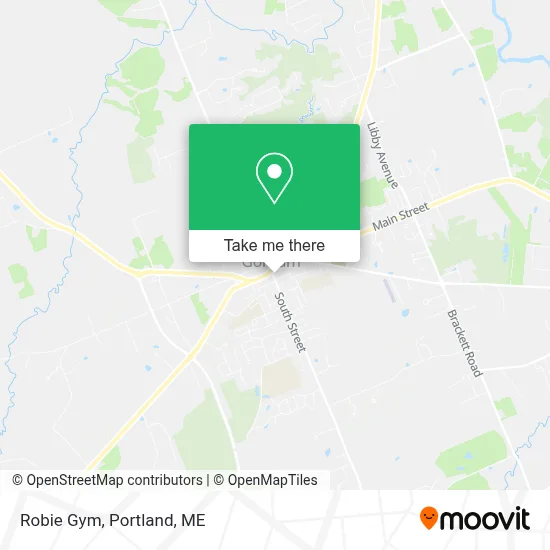 Robie Gym map