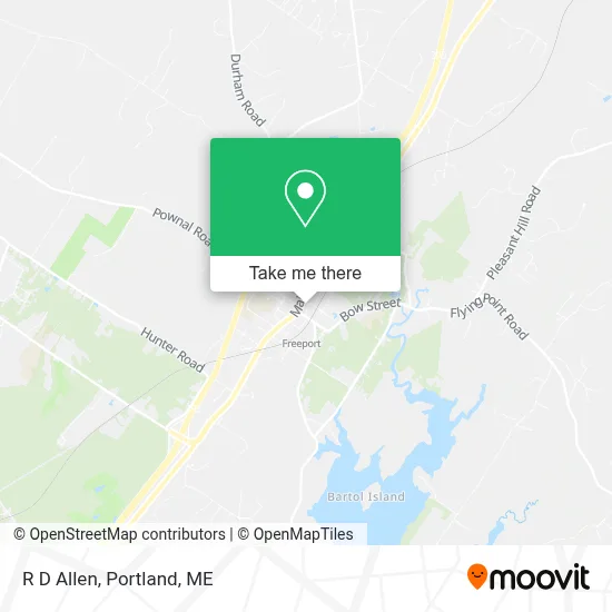 R D Allen map
