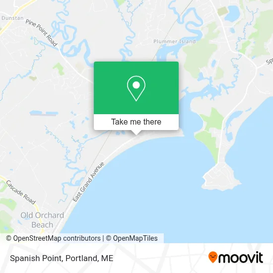 Spanish Point map