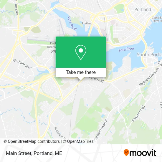 Main St map