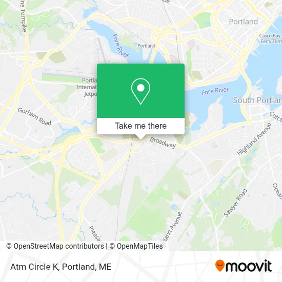 Atm Circle K map