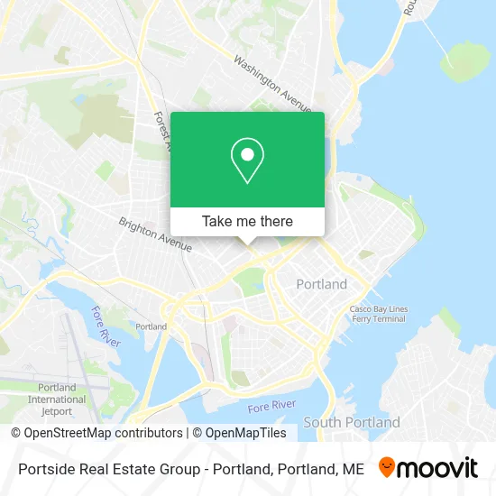 Portside Real Estate Group - Portland map