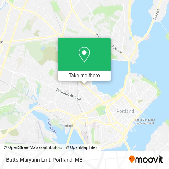 Butts Maryann Lmt map
