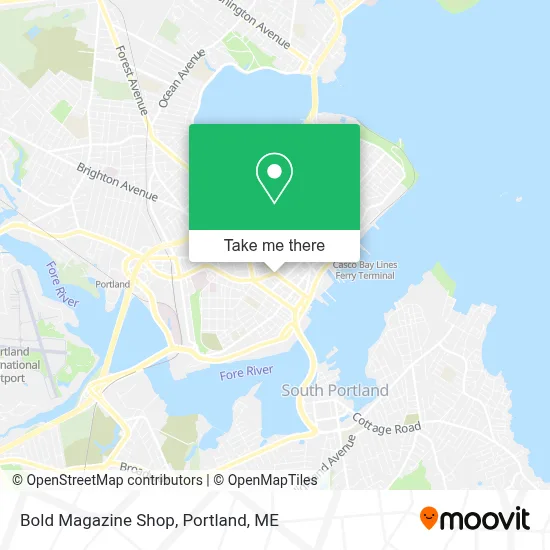 Bold Magazine Shop map