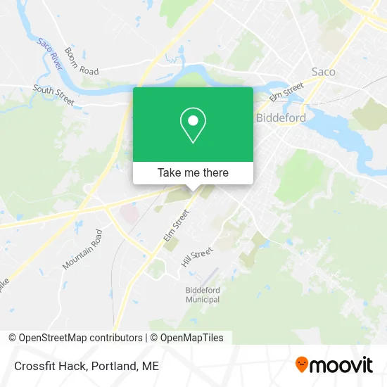 Crossfit Hack map
