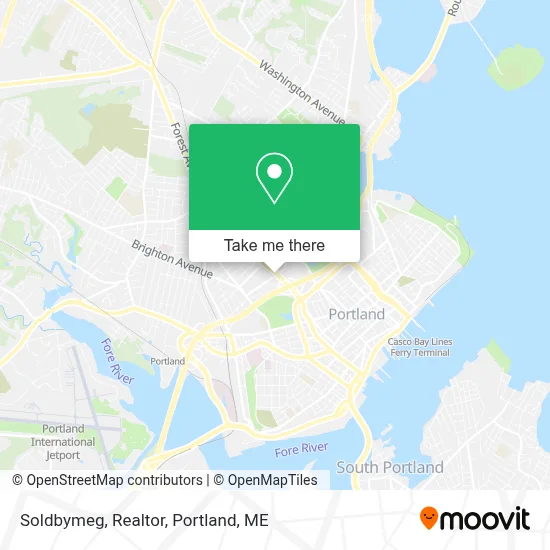 Soldbymeg, Realtor map
