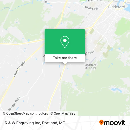 R & W Engraving Inc map
