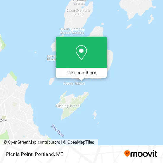 Picnic Point map