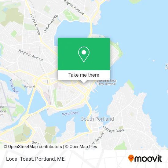 Local Toast map