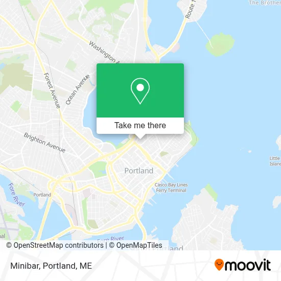 Minibar map