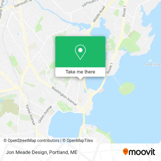 Jon Meade Design map