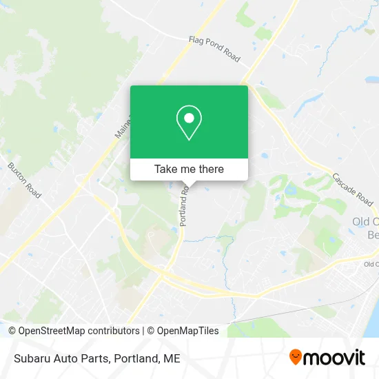 Subaru Auto Parts map