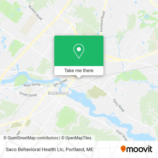 Saco Behavioral Health Llc map
