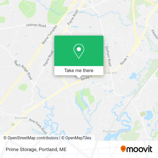 Prime Storage map