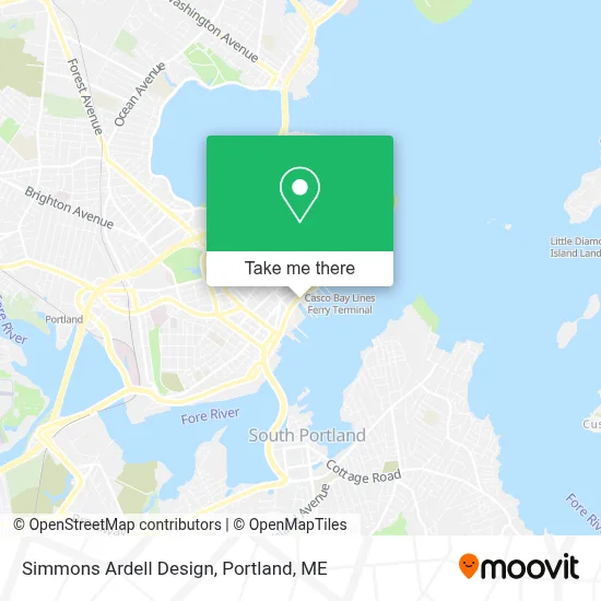 Simmons Ardell Design map