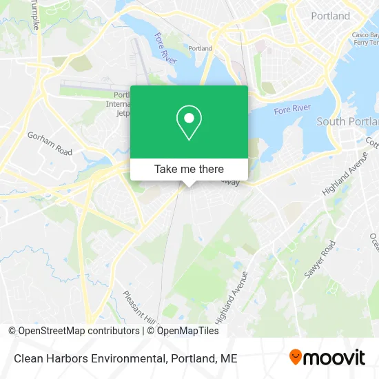 Clean Harbors Environmental map