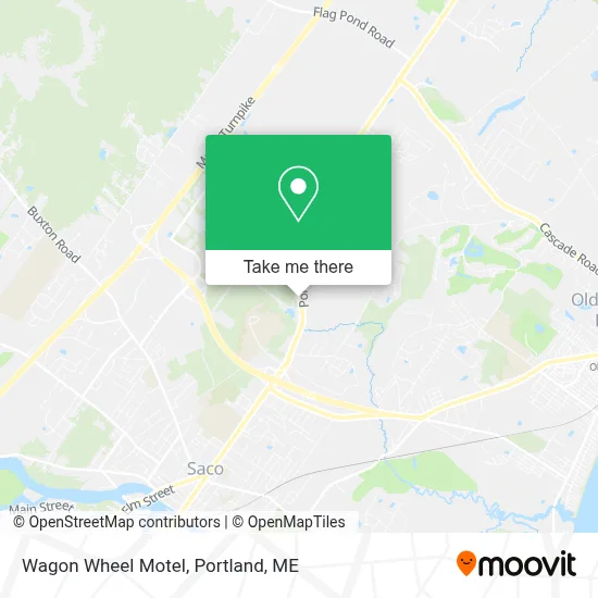 Wagon Wheel Motel map
