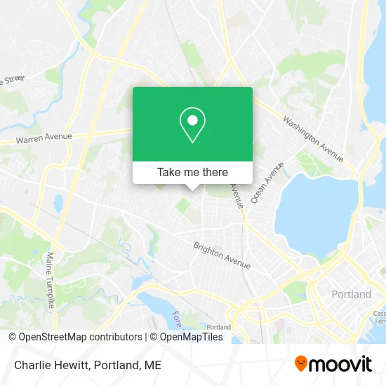 Charlie Hewitt map