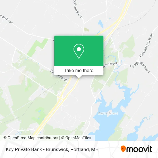 Key Private Bank - Brunswick map