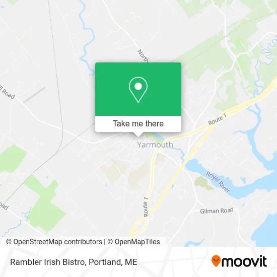 Rambler Irish Bistro map