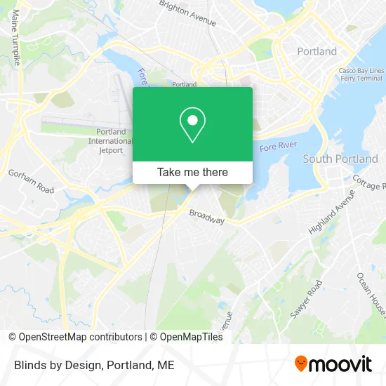 Blinds by Design map