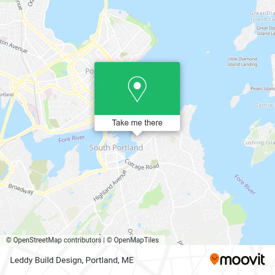 Leddy Build Design map