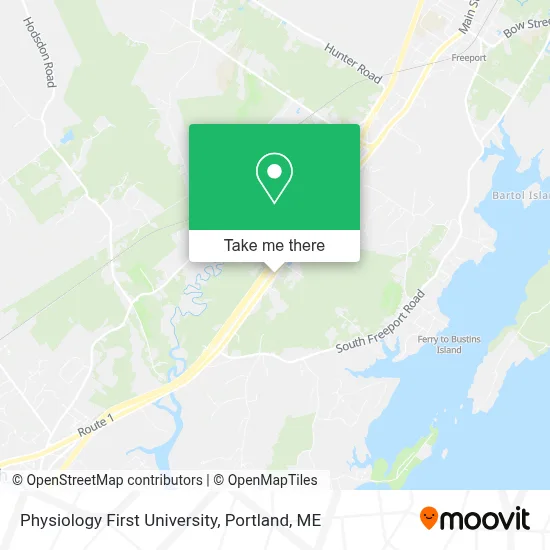 Physiology First University map