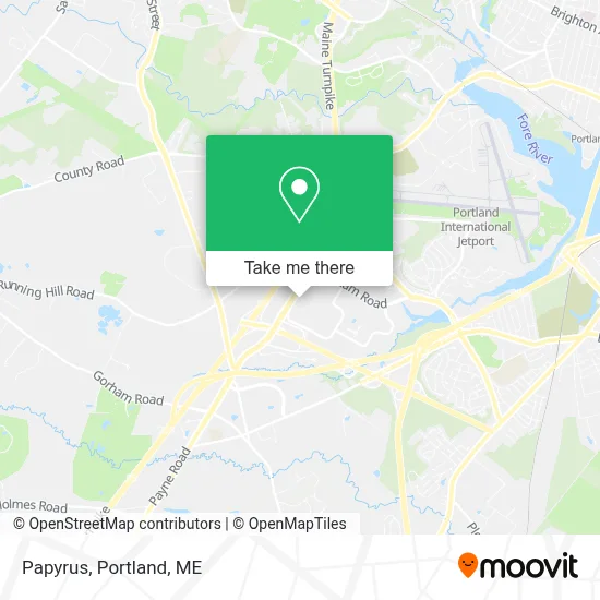 Papyrus map