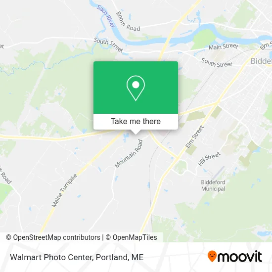 Walmart Photo Center map