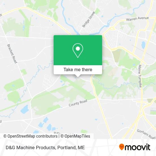 D&G Machine Products map