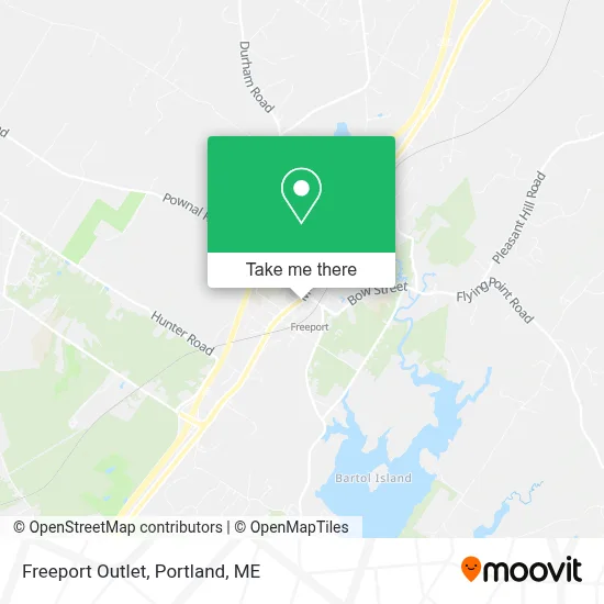 Freeport Outlet map