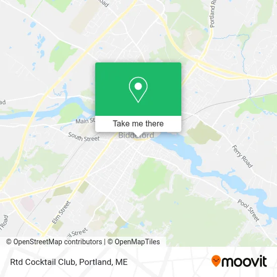 Rtd Cocktail Club map