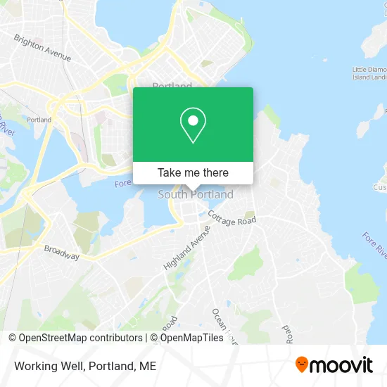 Working Well map