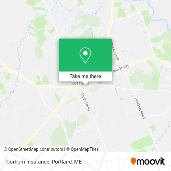 Gorham Insurance map