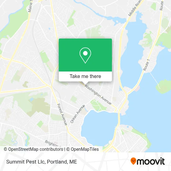 Summit Pest Llc map