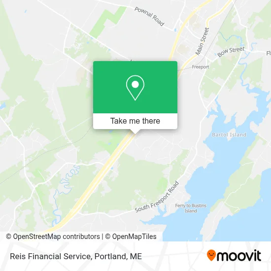 Reis Financial Service map