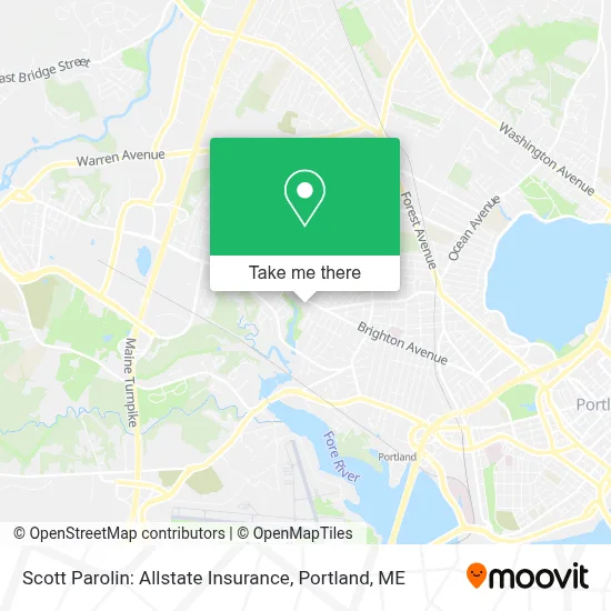 Scott Parolin: Allstate Insurance map