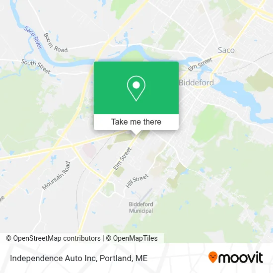 Independence Auto Inc map